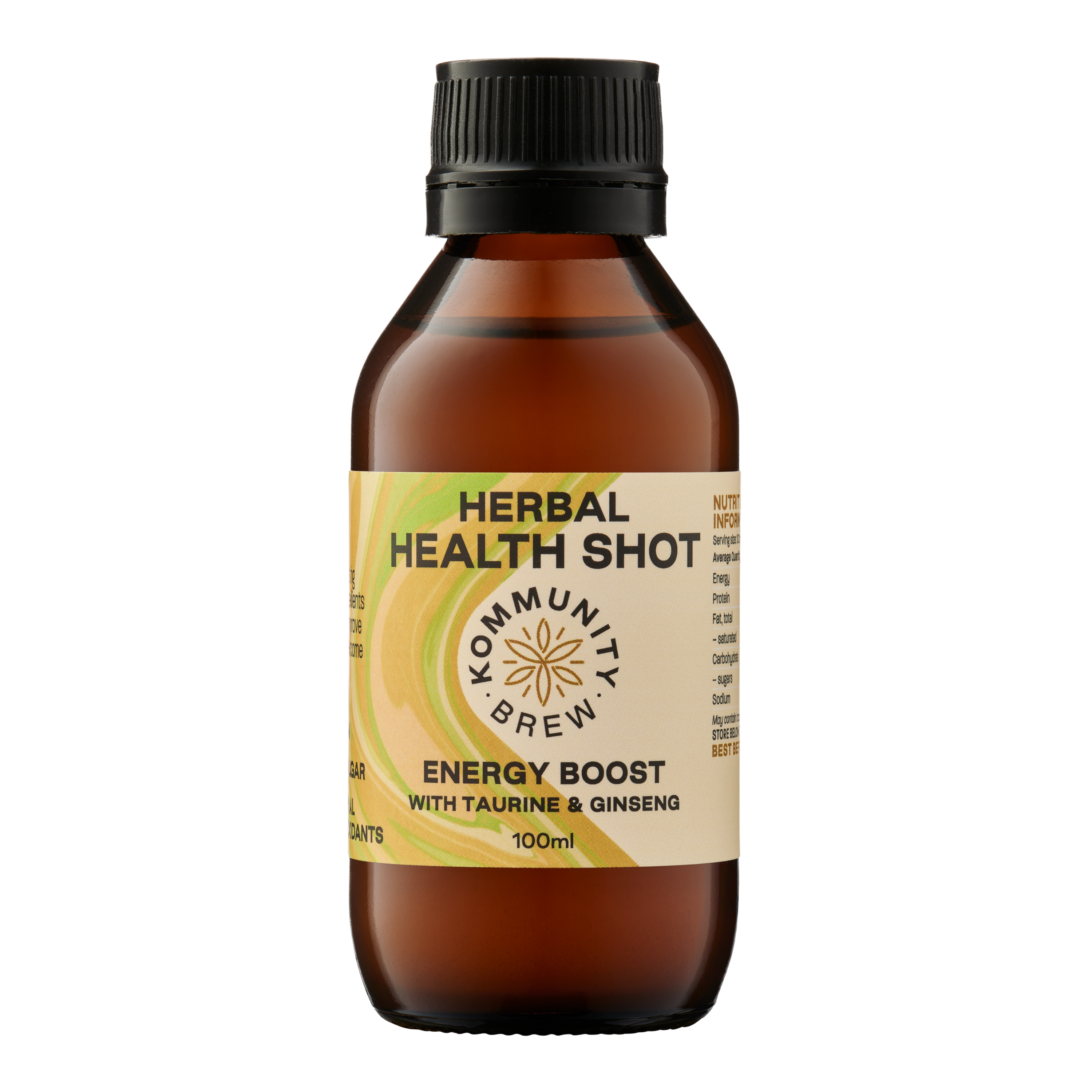 Herbal Health Shot Energy Boost 100ml x 12