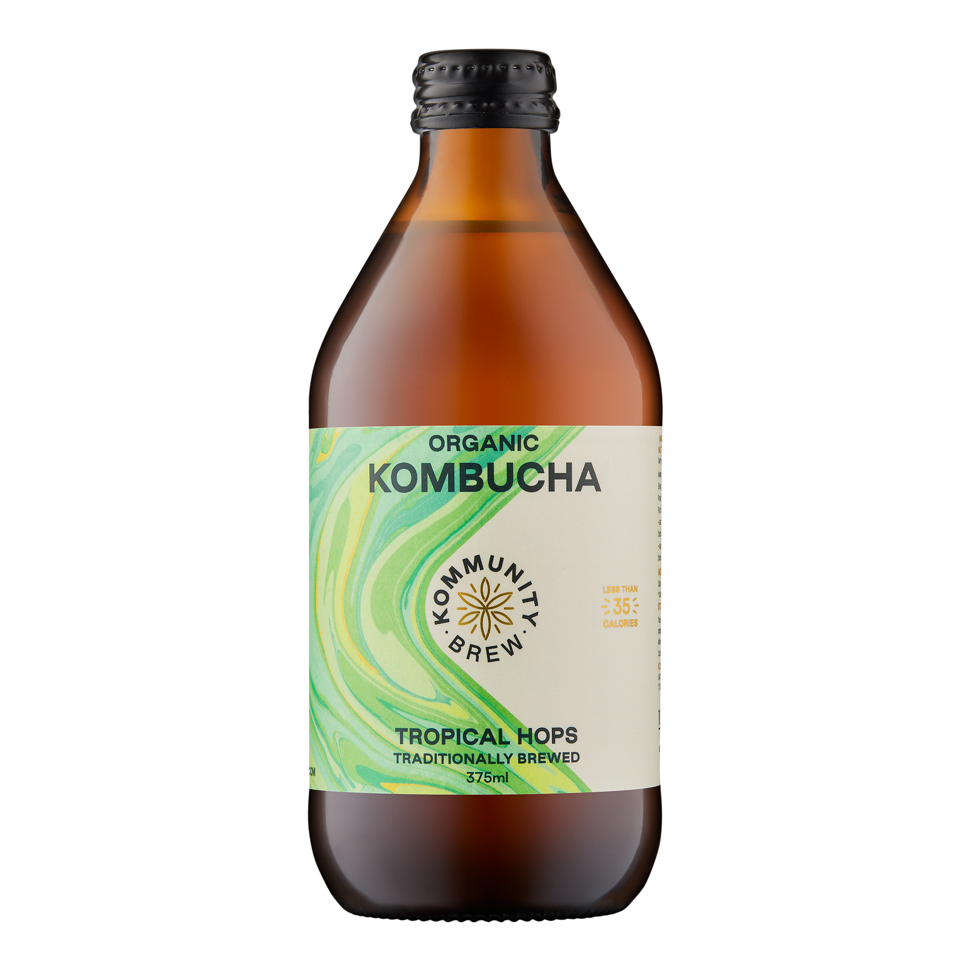 KB Organic Kombucha Tropical Hops 375ml x 12