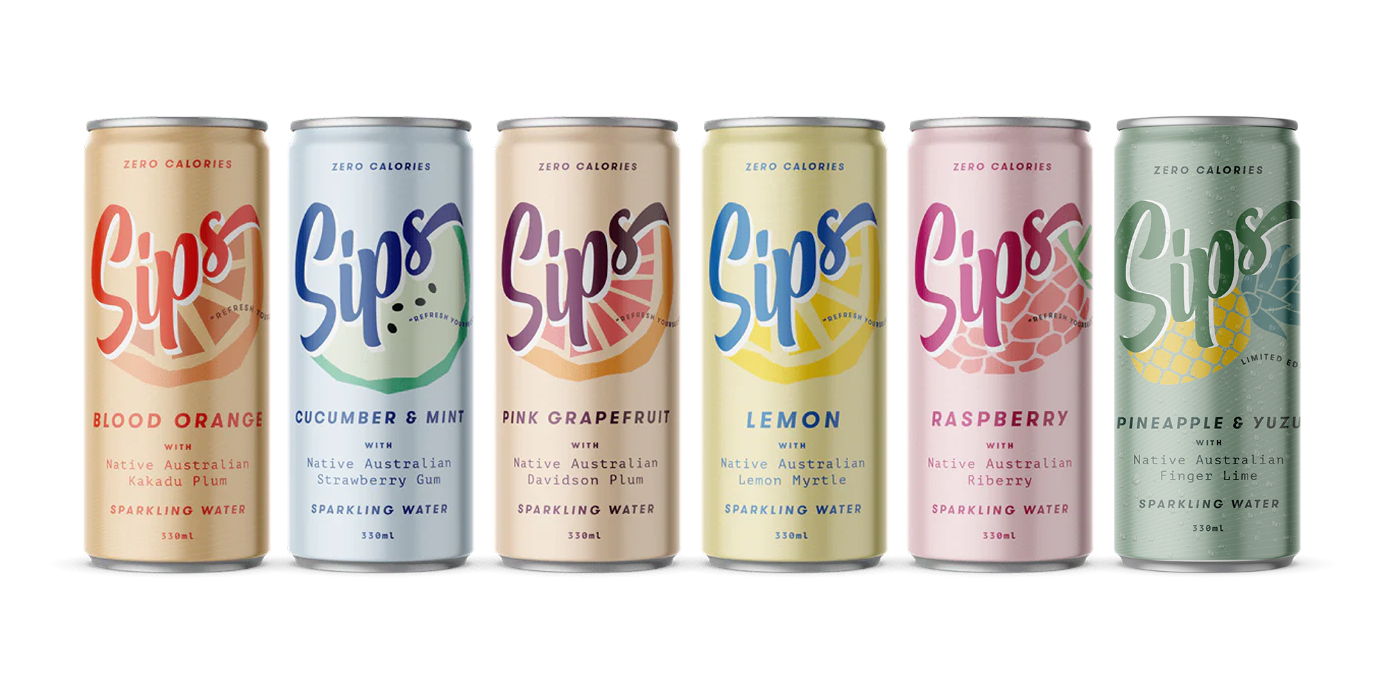 Sips Sparkling Water
