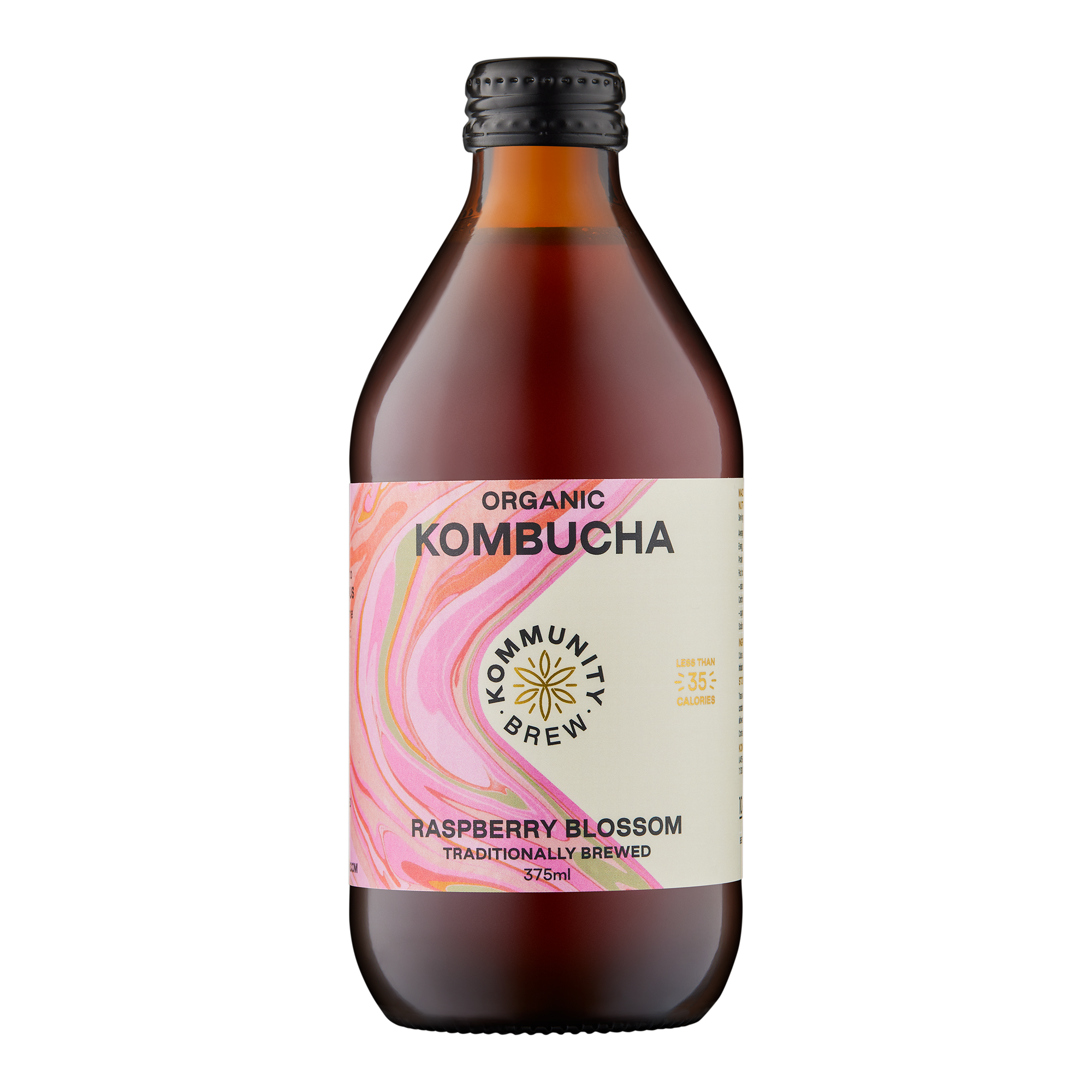 KB Organic Kombucha Raspberry Blossom 375ml